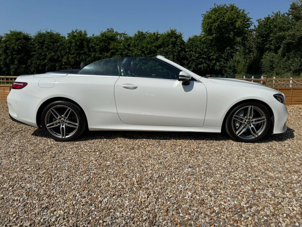 Mercedes-Benz E Class 2.0 E220d Amg Line Cabriolet G-tronic Euro 6 Ss WK68UXU White #5
