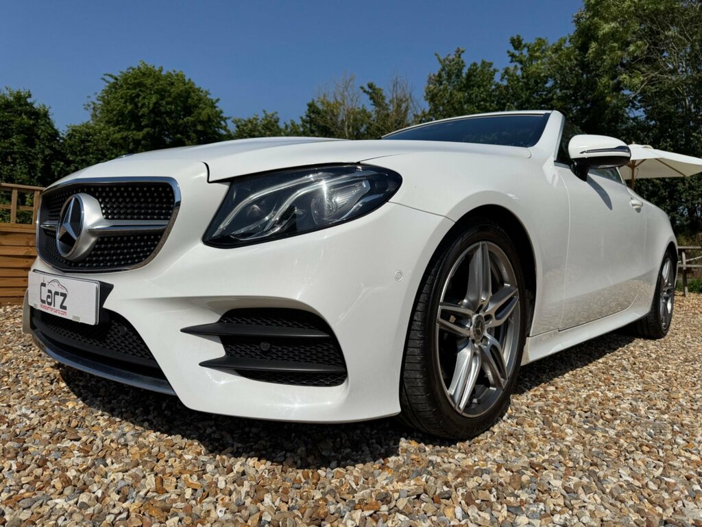 Mercedes-Benz E Class 2.0 E220d Amg Line Cabriolet G-tronic Euro 6 Ss WK68UXU White #4