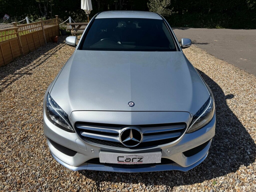 Mercedes-Benz C Class 2.1 C220d Amg Line 7G-tronic Euro 6 Ss LS66CVZ Silver #4