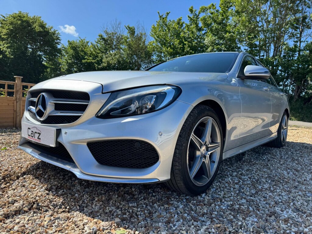 Mercedes-Benz C Class 2.1 C220d Amg Line 7G-tronic Euro 6 Ss LS66CVZ Silver #3