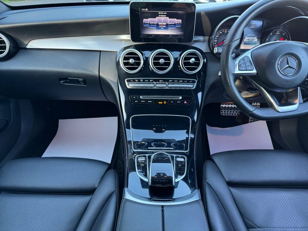 Mercedes-Benz C Class 2.1 C220d Amg Line 7G-tronic Euro 6 Ss LS66CVZ Silver #2