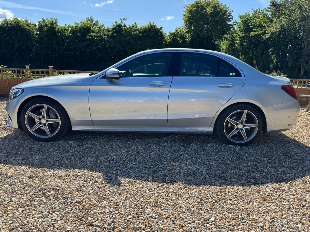 Mercedes-Benz C Class 2.1 C220d Amg Line 7G-tronic Euro 6 Ss LS66CVZ Silver #6