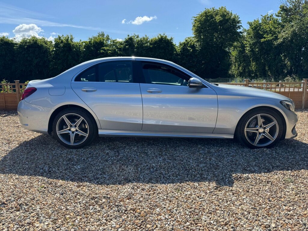 Mercedes-Benz C Class 2.1 C220d Amg Line 7G-tronic Euro 6 Ss LS66CVZ Silver #5