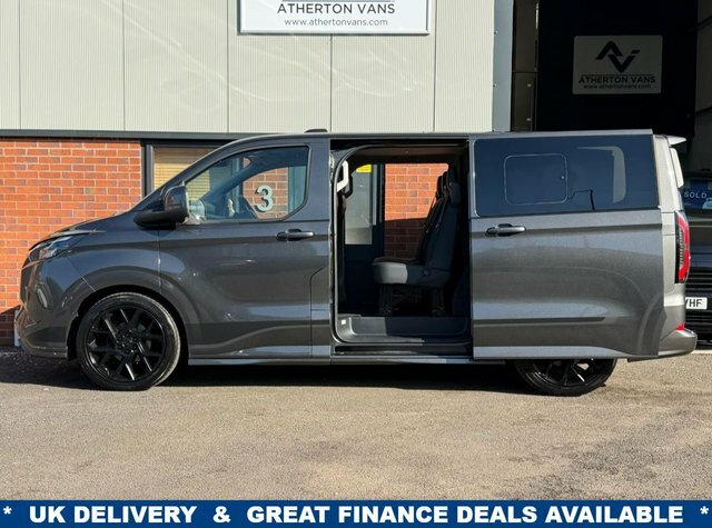 Ford Transit Custom 2.5 320 Duratec 11.8Kwh Sport Crew Van Grey #2
