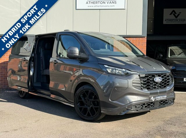 Ford Transit Custom 2.5 320 Duratec 11.8Kwh Sport Crew Van Grey