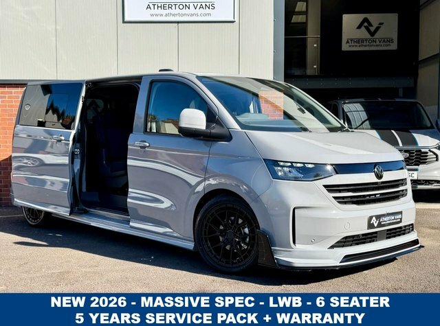 Volkswagen Transporter 2.0 Tdi T32 Commerce Pro 6 Seater Kombi Double Cab Grey