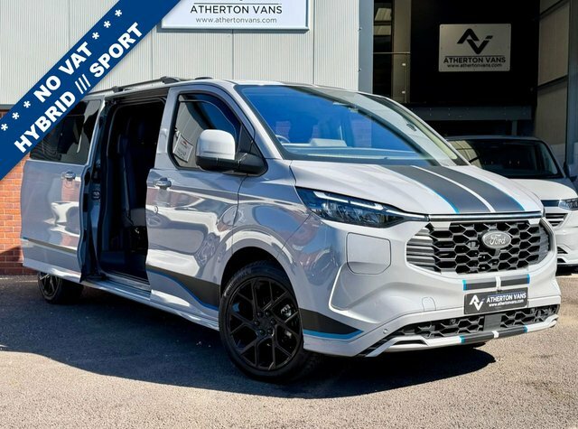 Ford Transit Custom 2.5 320 Duratec 11.8Kwh Sport Kombi Van Grey