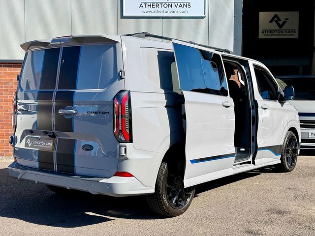 Ford Transit Custom 2.5 320 Duratec 11.8Kwh Sport Kombi Van Grey #3