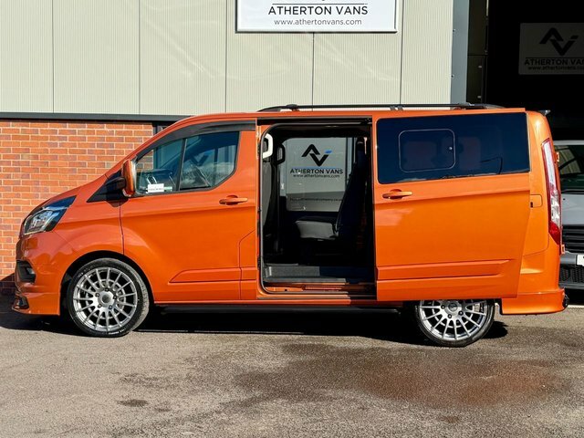 Ford Transit Custom 2.0 300 Ecoblue Limited 6 Seater Kombi Van No V LM19BYH Orange #5