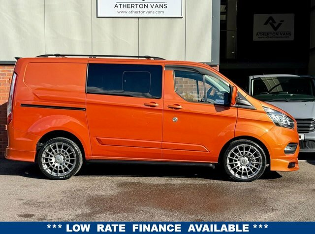 Ford Transit Custom 2.0 300 Ecoblue Limited 6 Seater Kombi Van No V LM19BYH Orange #2