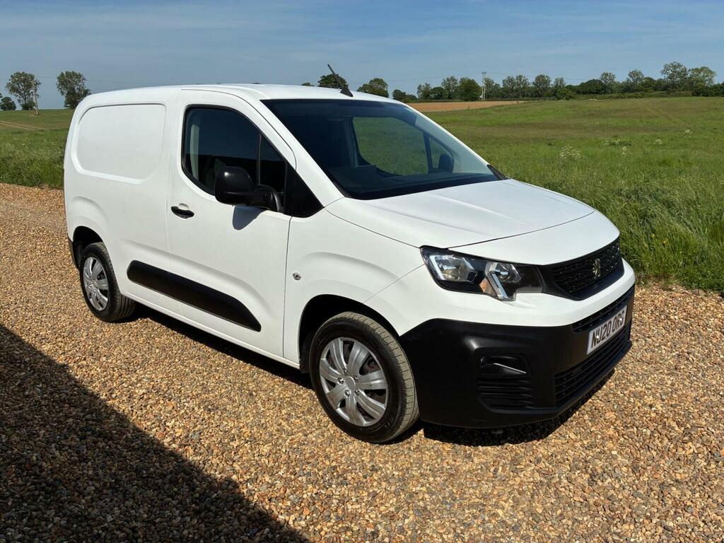 Peugeot Partner Panel Van 1.5 Bluehdi 1000 Professional Standard P NU20ORG White #5