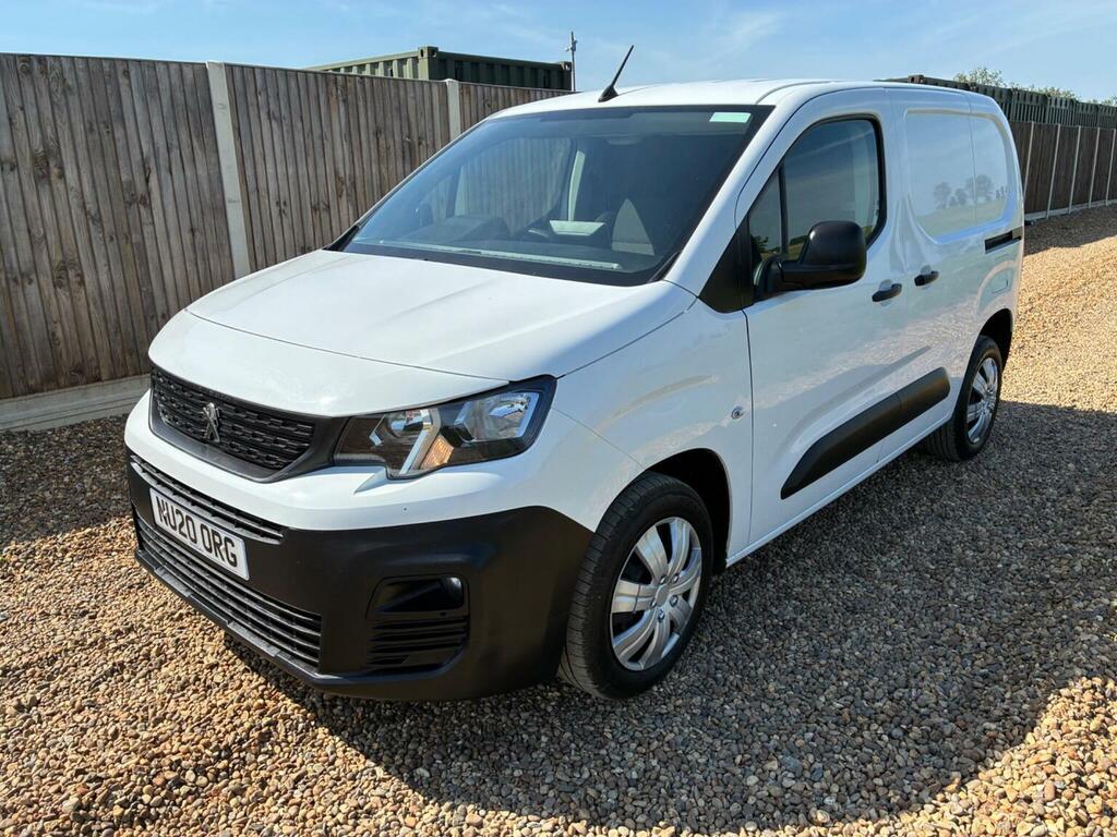 Peugeot Partner Panel Van 1.5 Bluehdi 1000 Professional Standard P NU20ORG White #6