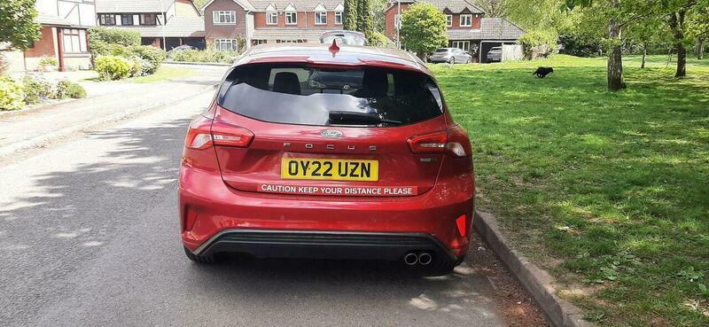 Ford Focus 1.0T Ecoboost St-line Edition OY22UZN Red #6