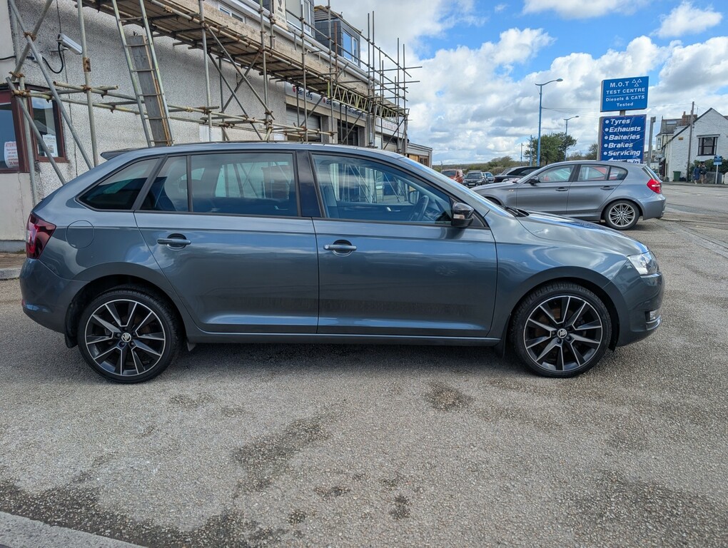 Skoda Rapid Spaceback 1.0 Tsi Se Sport WX18OAA Grey #6