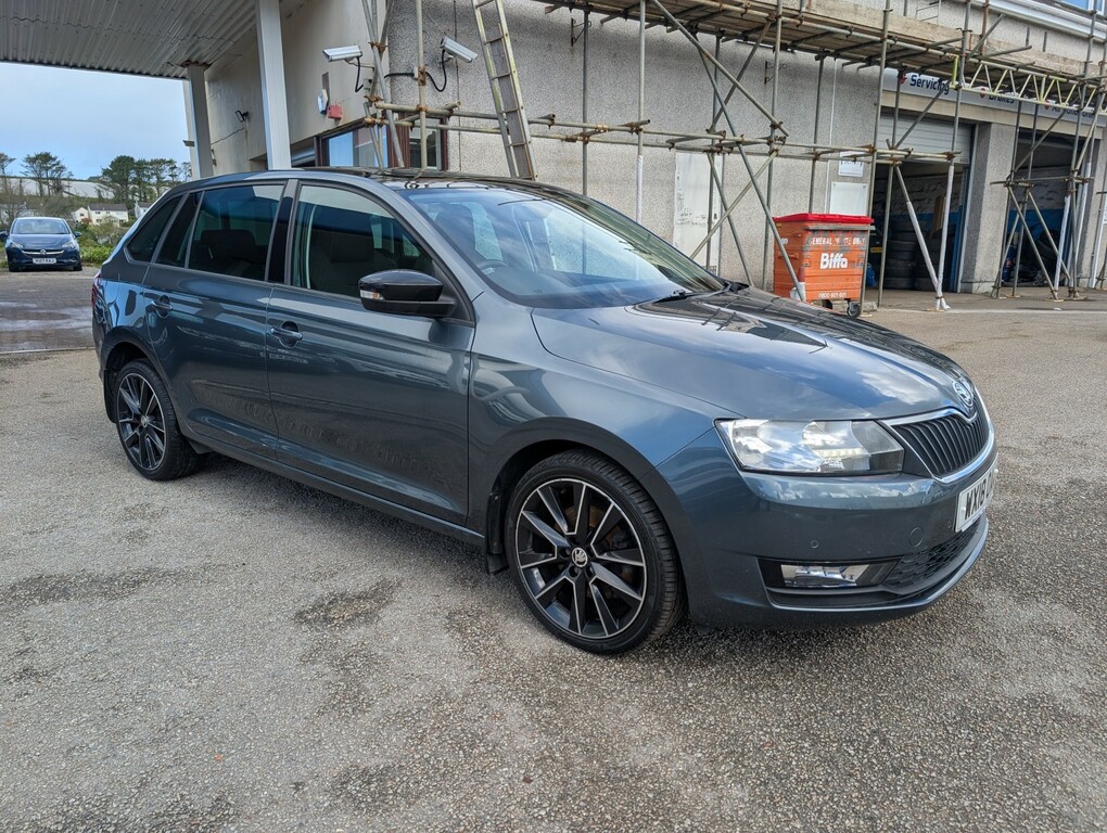 Skoda Rapid Spaceback 1.0 Tsi Se Sport WX18OAA Grey #5