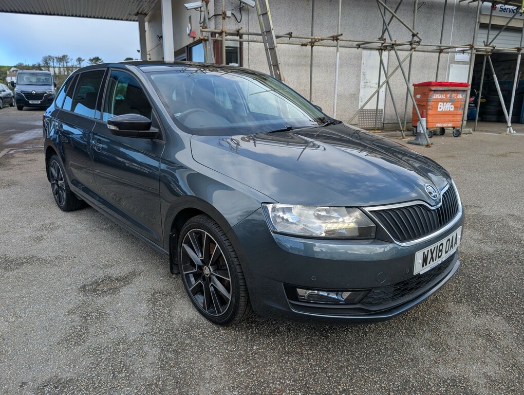 Skoda Rapid Spaceback 1.0 Tsi Se Sport Grey