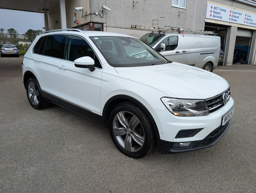 Volkswagen Tiguan 2.0 Tdi Match MK19LHC White #3