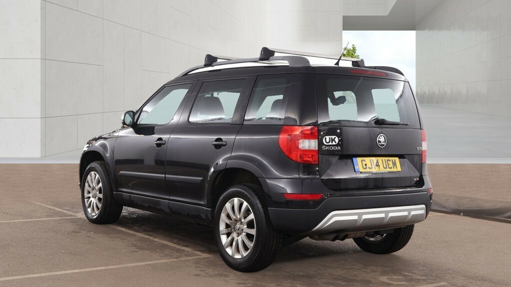 Skoda Yeti 2.0 Tdi Elegance GJ14UCM Black #5