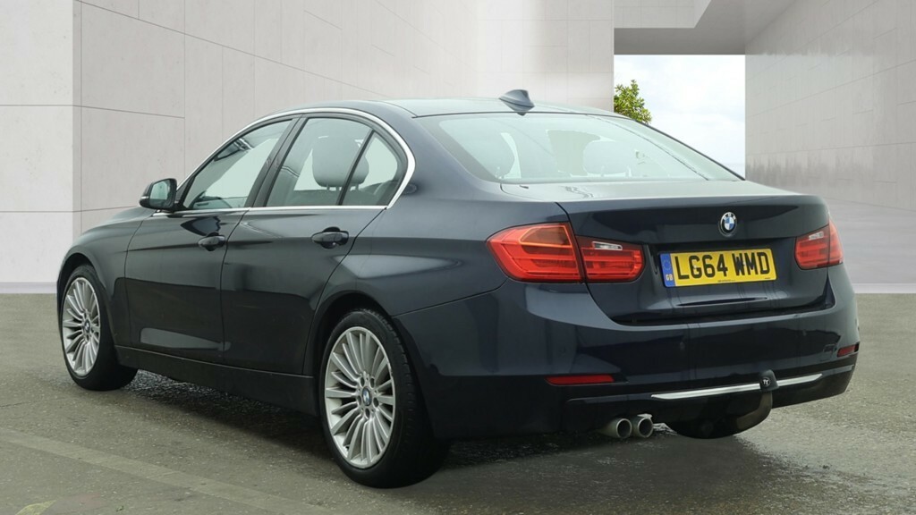 BMW 3 Series 3.0 330D Luxury Saloon LG64WMD Blue #4