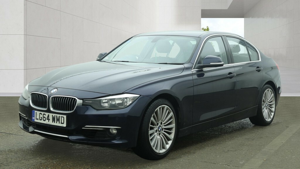 BMW 3 Series 3.0 330D Luxury Saloon LG64WMD Blue #6