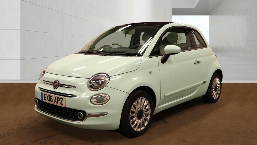 Fiat 500 1.2 500 My17 1.2 69Hp Lounge EX16APZ Green #6