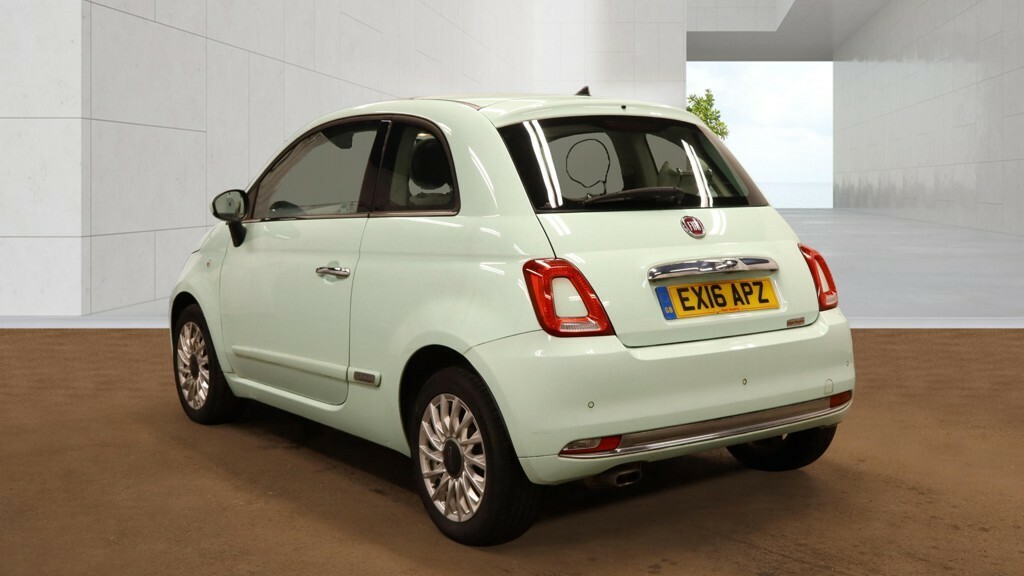 Fiat 500 1.2 500 My17 1.2 69Hp Lounge EX16APZ Green #4