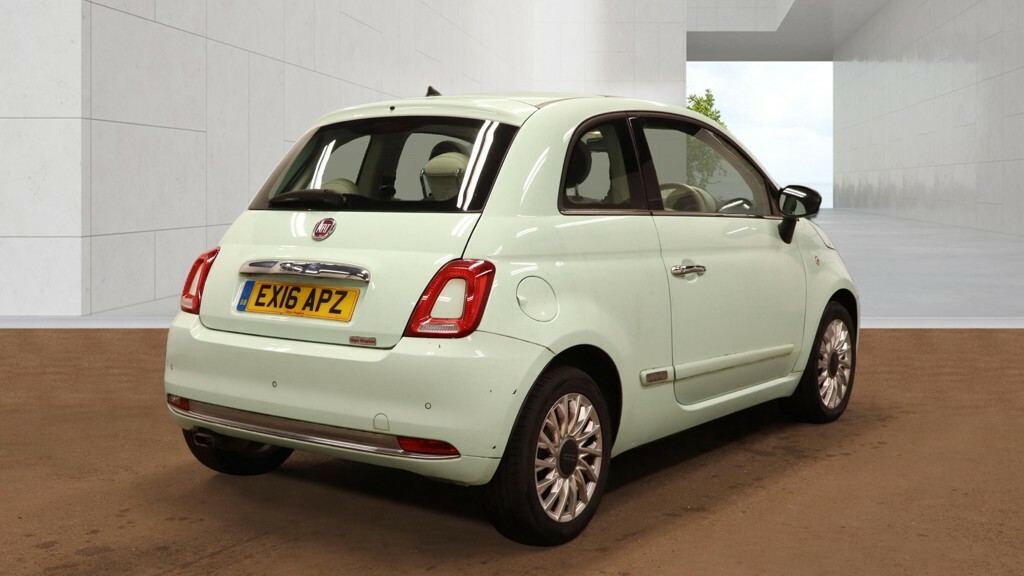 Fiat 500 1.2 500 My17 1.2 69Hp Lounge EX16APZ Green #3