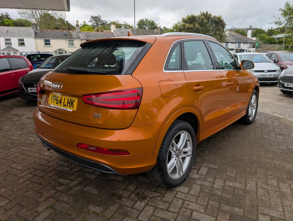 Audi Q3 2.0 Tdi S Line YP64LHK Orange #6