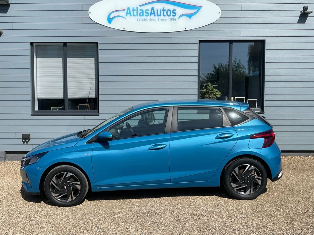 Hyundai I20 1L Se Connect YM72VST Blue #3