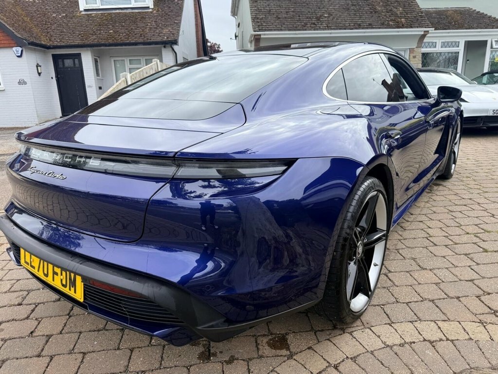 Porsche Taycan Turbo LL70FOM Blue #6