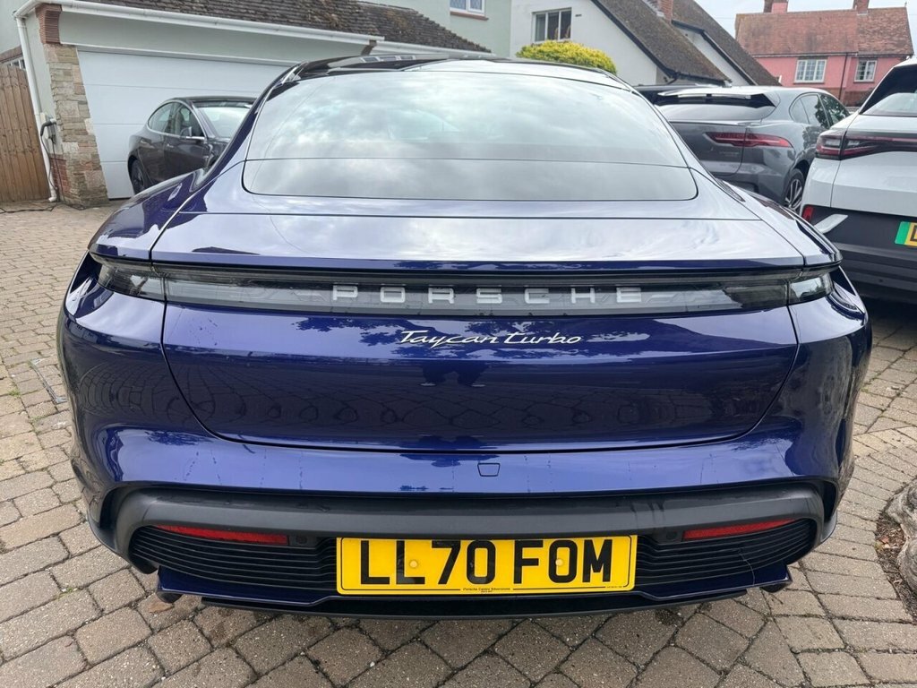 Porsche Taycan Turbo LL70FOM Blue #4