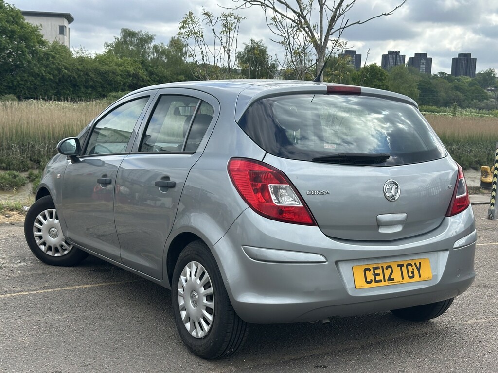 Vauxhall Corsa 1.2I Ecoflex 16V S Euro 5 S S CE12TGY Silver #3