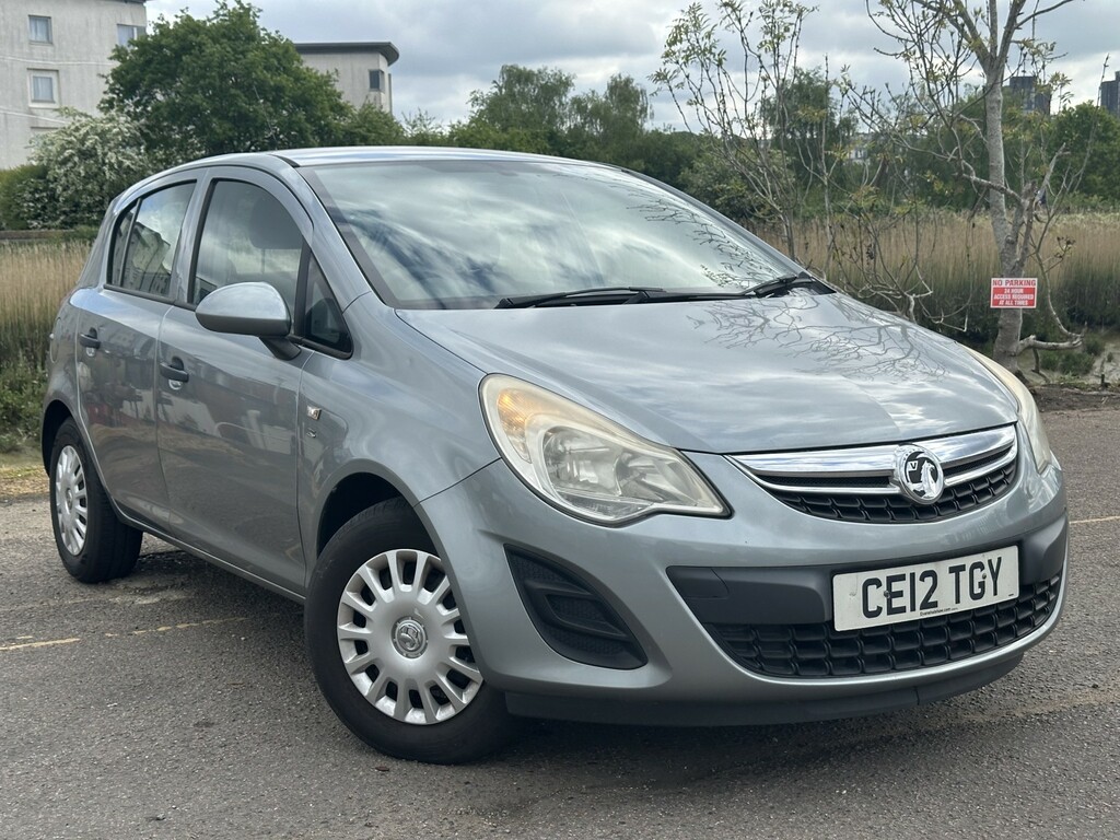 Vauxhall Corsa 1.2I Ecoflex 16V S Euro 5 S S CE12TGY Silver #6