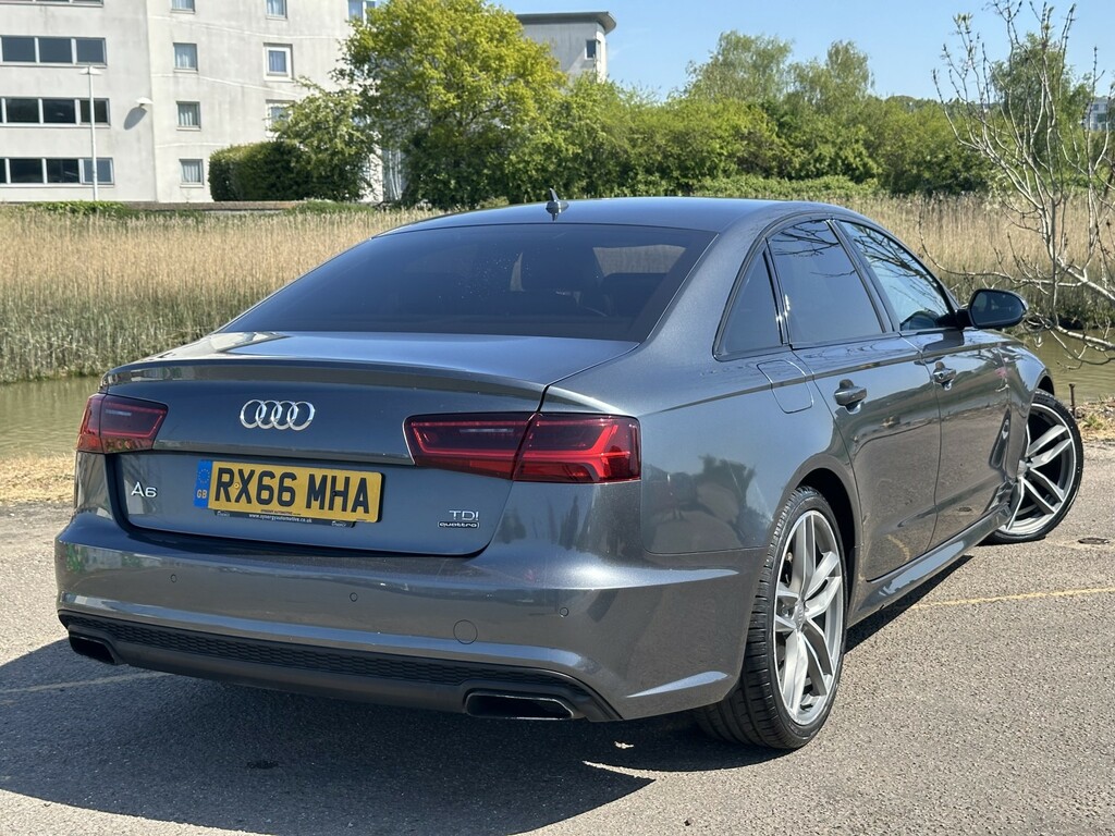 Audi A6 Saloon 2.0 Tdi Black Edition RX66MHA Grey #4