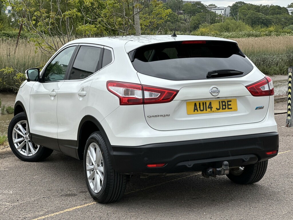 Nissan Qashqai 1.6 Dci Acenta Premium White #6
