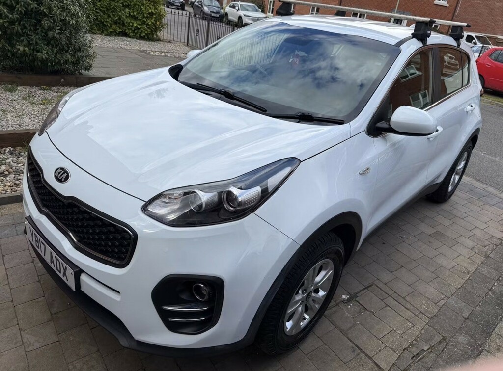 Kia Sportage 1.6 Gdi 1 YB17ADX White #2