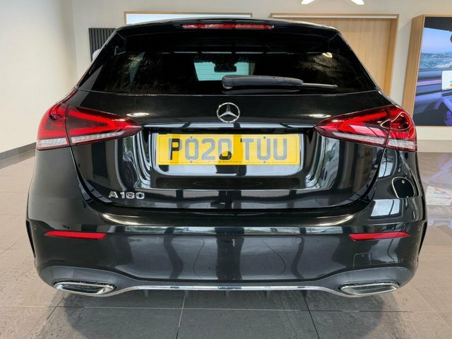 Mercedes-Benz A Class A180 Amg Line Executive PO20TUU Black #4