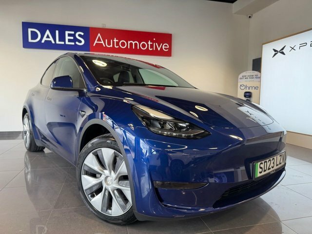 Tesla Model Y Motor Long Range Suv Blue