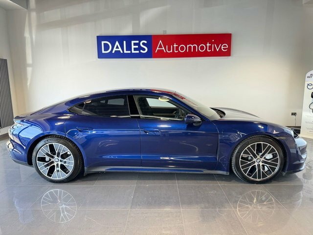 Porsche Taycan Plus 93.4Kwh Turbo Saloon MT70MMJ Blue #4