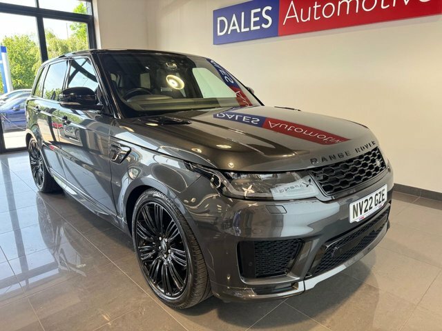 Land Rover Range Rover Sport D300 Mhev Hse Dynamic NV22GZE Black #5