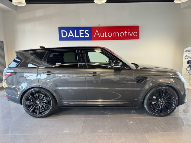 Land Rover Range Rover Sport D300 Mhev Hse Dynamic NV22GZE Black #6