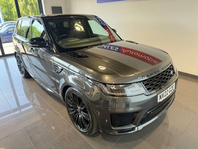 Land Rover Range Rover Sport D300 Mhev Hse Dynamic NV22GZE Black #4