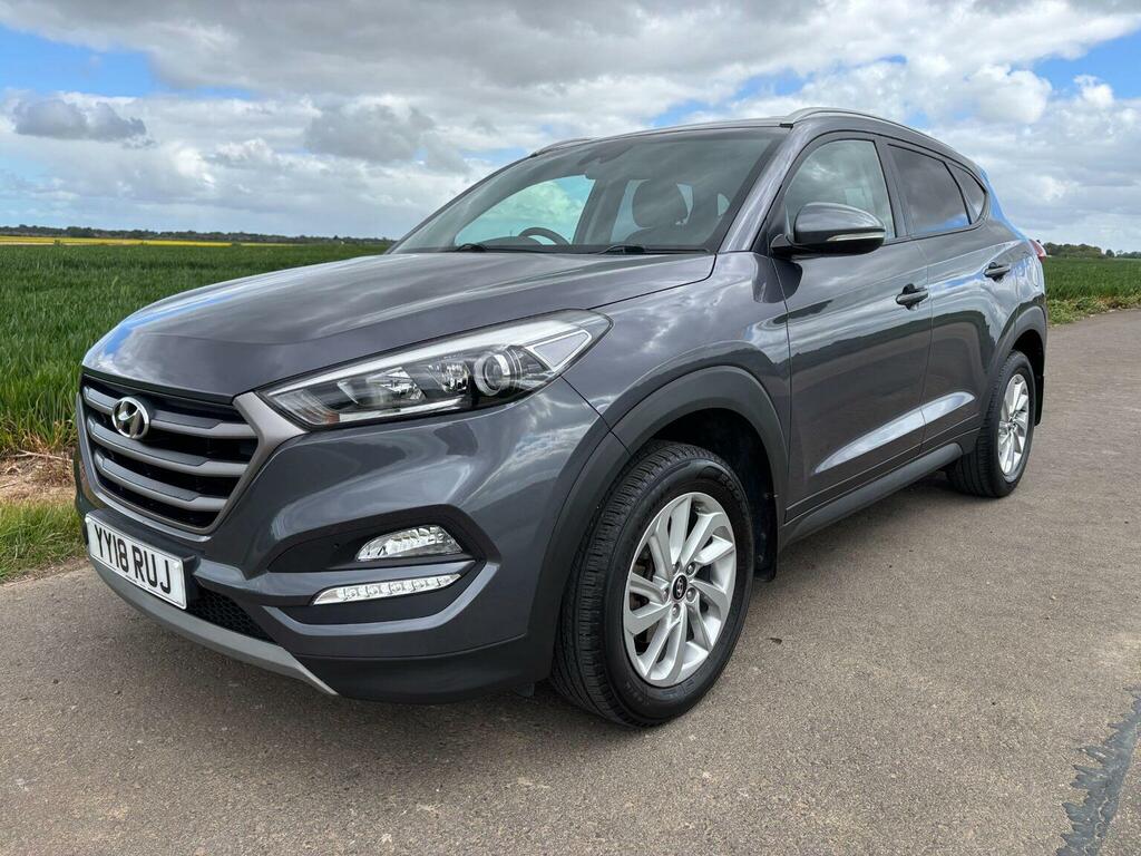 Hyundai Tucson Suv 1.6 Gdi Blue Drive Se Nav Euro 6 Ss 20 YY18RUJ Grey #3