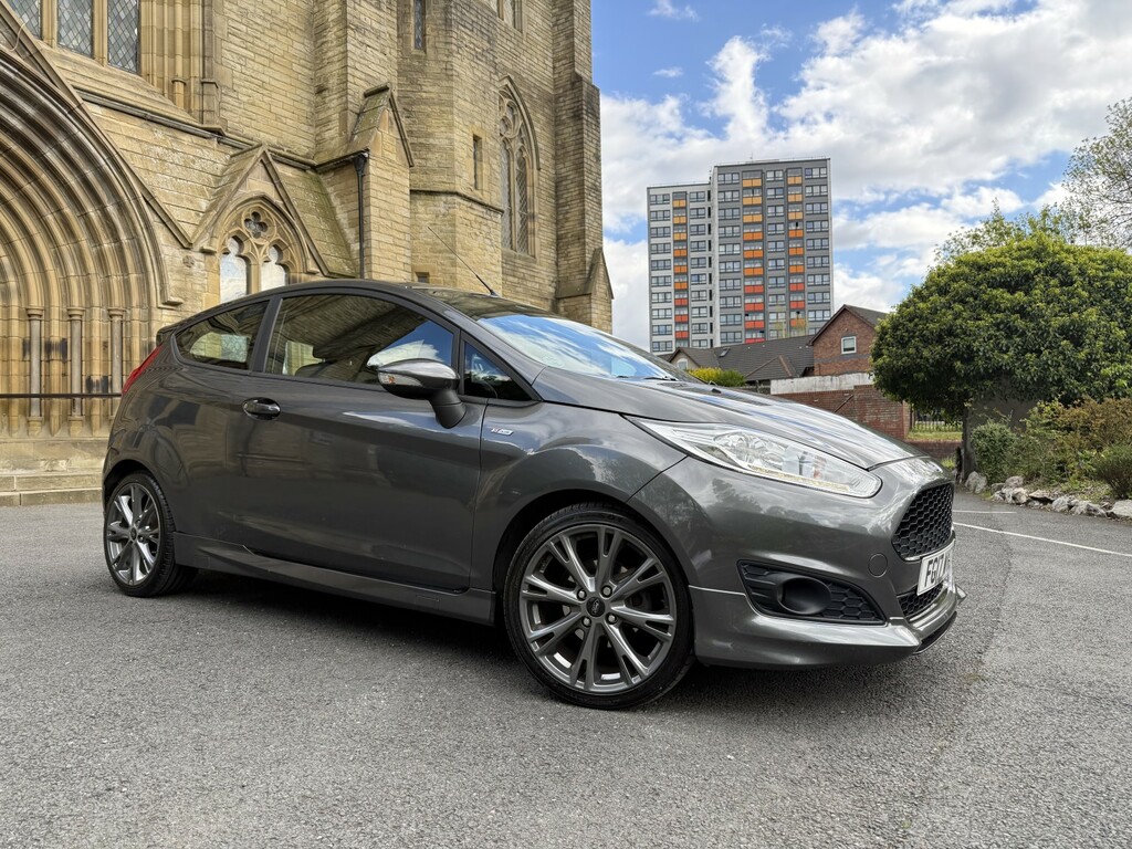 Ford Fiesta 1.0 T Ecoboost St-line 201717 FG17WVZ Grey #2