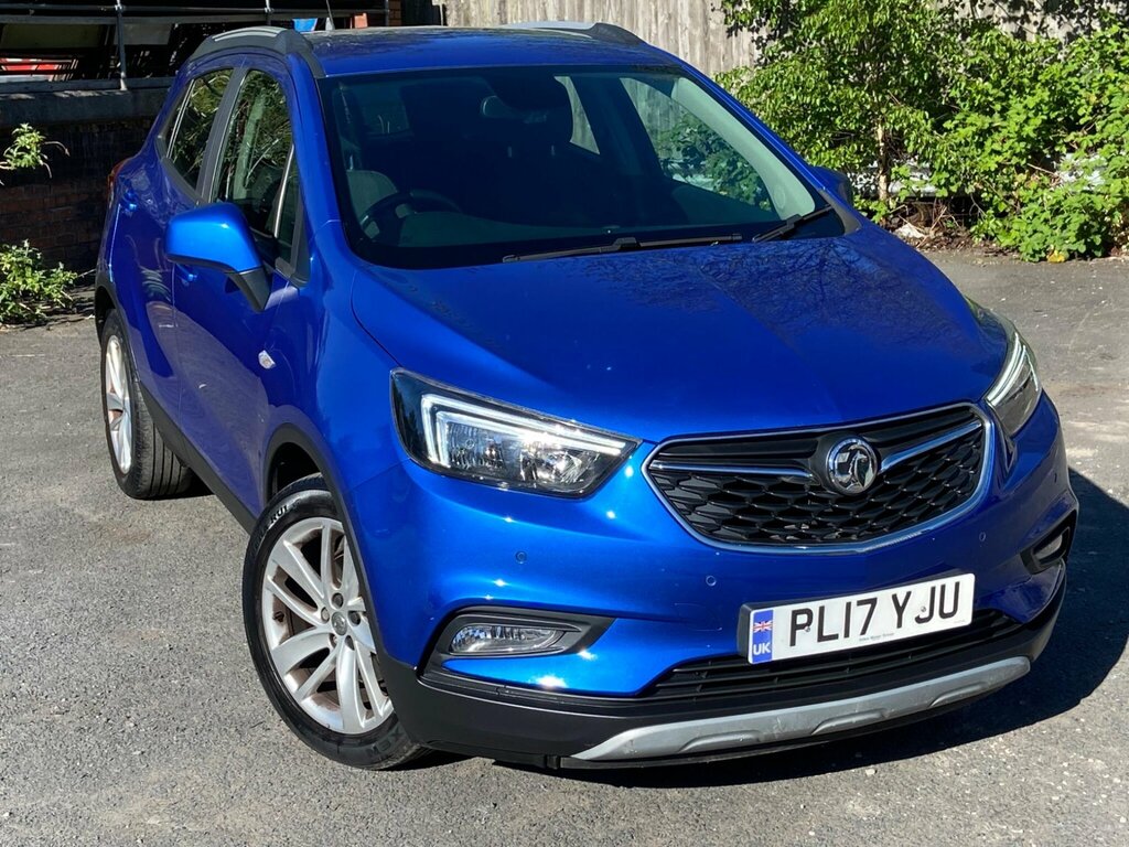 Vauxhall Mokka X 1.4I Turbo Design Nav Euro 6 Ss PL17YJU Blue #2