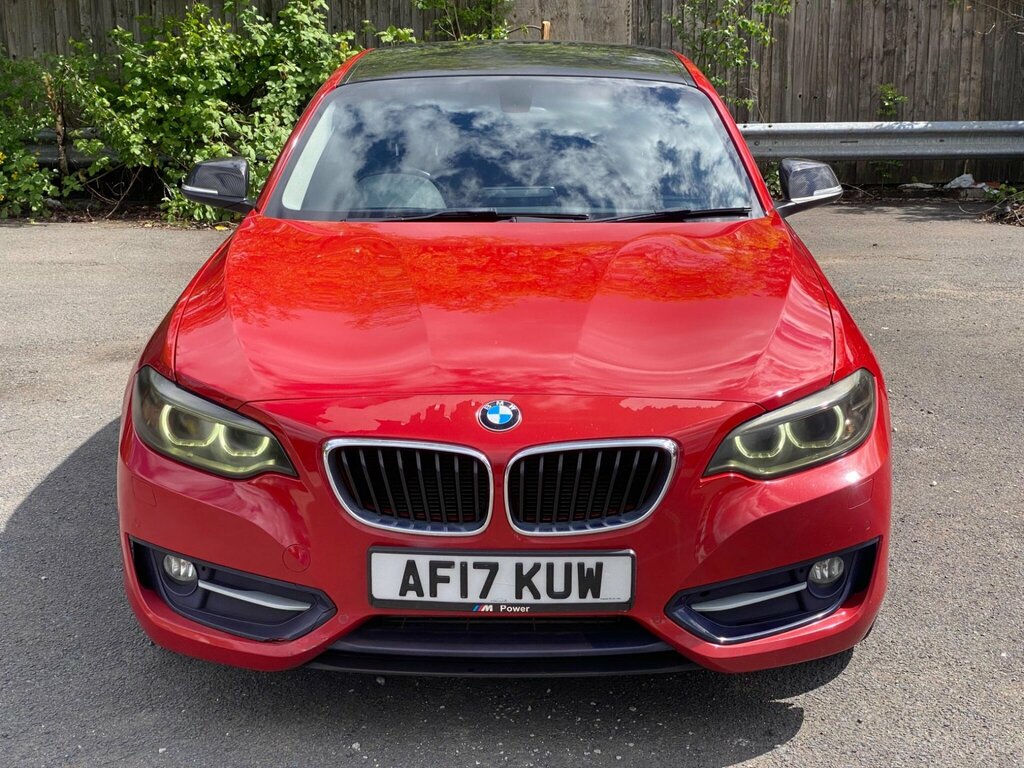 BMW 2 Series 2.0 218D Sport Euro 6 Ss AF17KUW Red #3