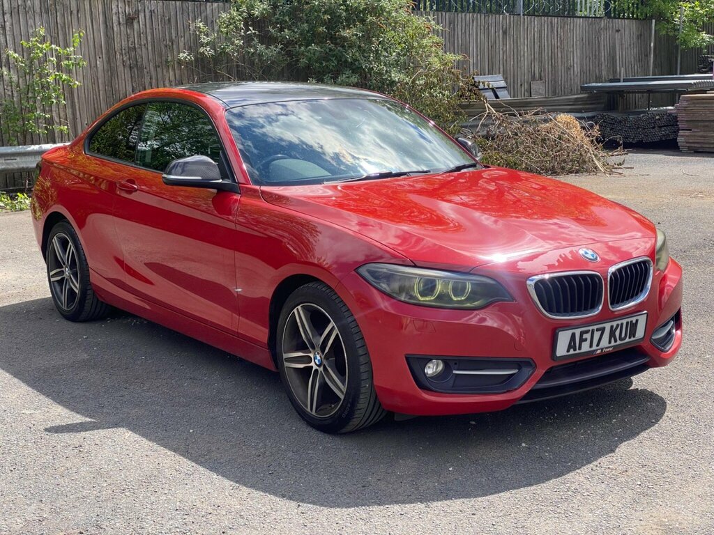 BMW 2 Series 2.0 218D Sport Euro 6 Ss AF17KUW Red #4