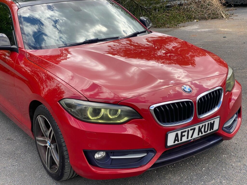 BMW 2 Series 2.0 218D Sport Euro 6 Ss AF17KUW Red #6