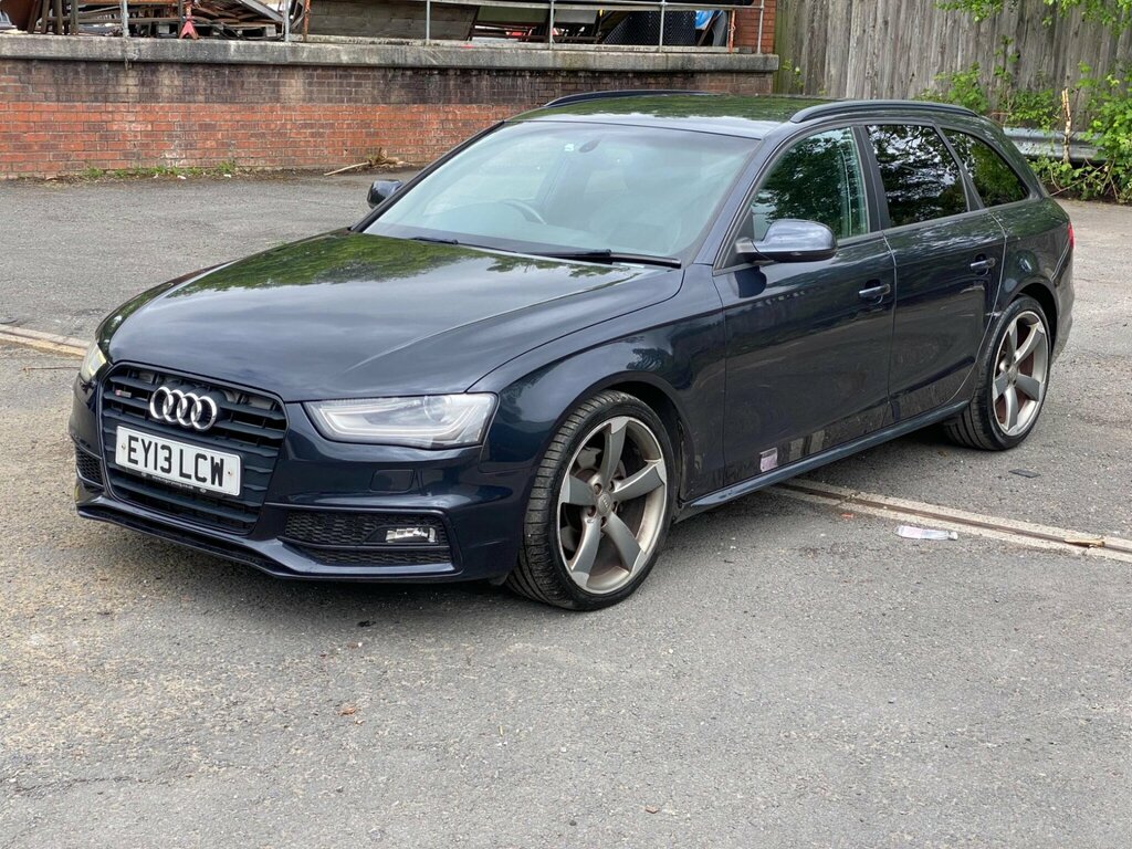 Audi A4 Avant 2.0 Tdi Black Edition Multitronic Euro 5 Ss Blue #2