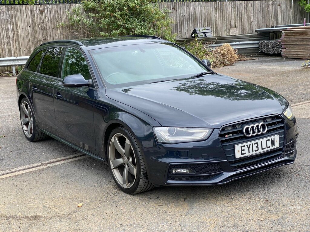 Audi A4 Avant 2.0 Tdi Black Edition Multitronic Euro 5 Ss Blue #4